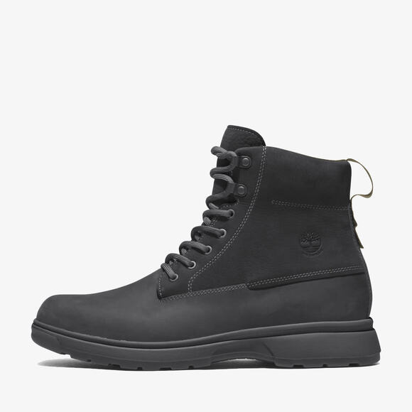 TIMBERLAND MEN\'S 13 ATWELLS AVE ANKLE BOOT JET BLACK NUBUCK NIB main image 10